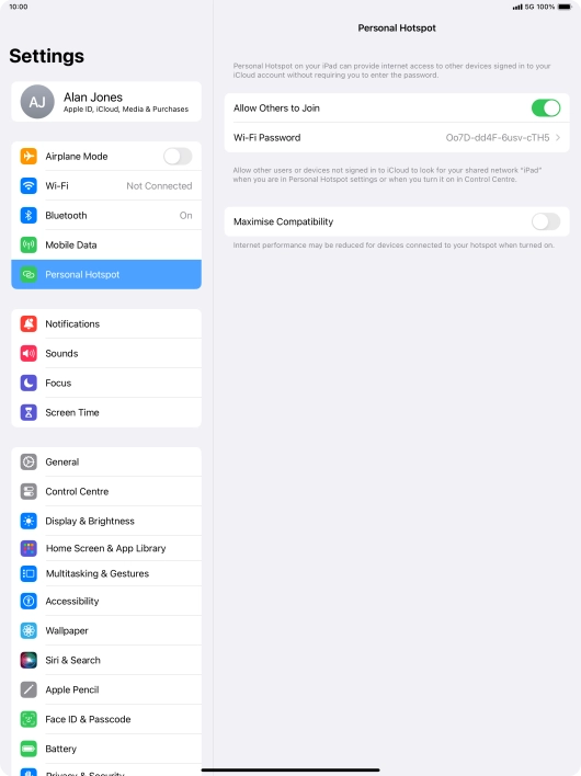 Slide your finger upwards starting from the bottom of the screen to return to the home screen.