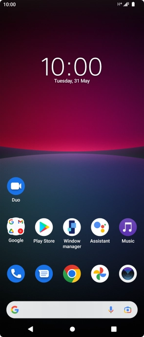 The network mode icon shows the network mode currently used by your phone.
