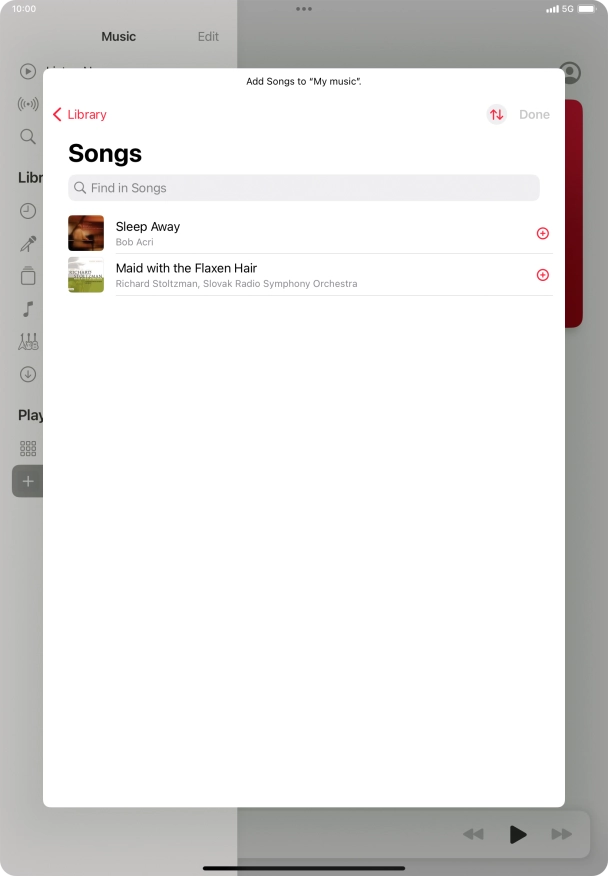 Go to the required category and press the required audio file. Go to the required category and press the required audio file.