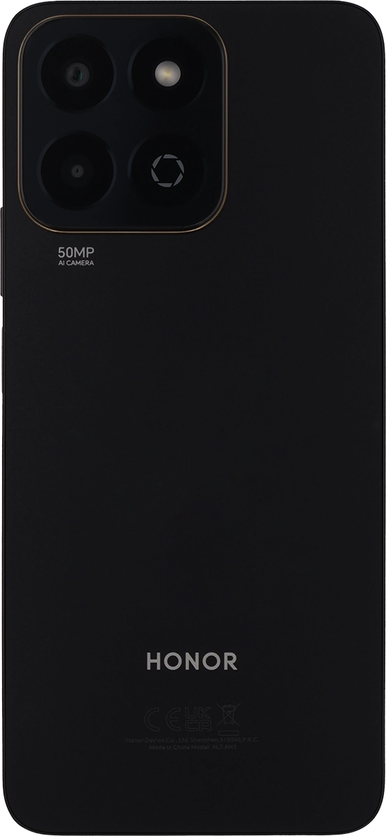 Point the camera lens at the back of your phone at the required object to take a picture or record a video.