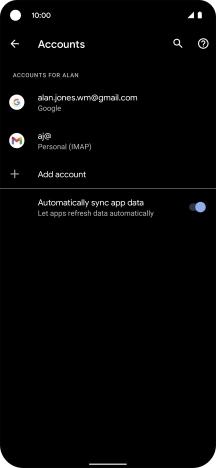 Slide your finger upwards starting from the bottom of the screen to return to the home screen.