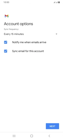 Press the drop down list below 