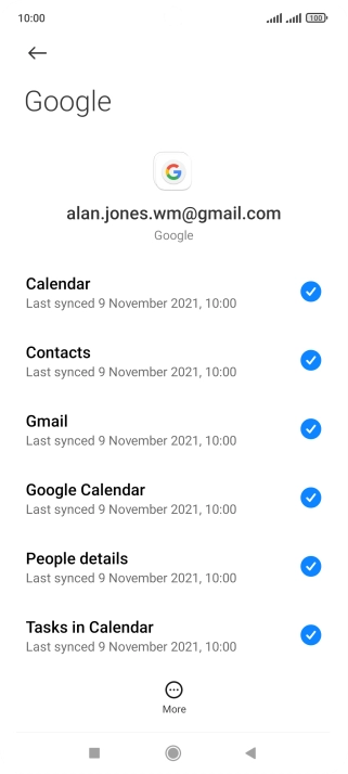 Press the Home key to return to the home screen. Press the Home key to return to the home screen.