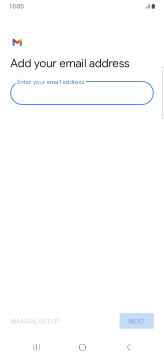 Press the field below 