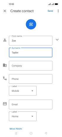 Press Phone and key in the required phone number. Press Phone and key in the required phone number.