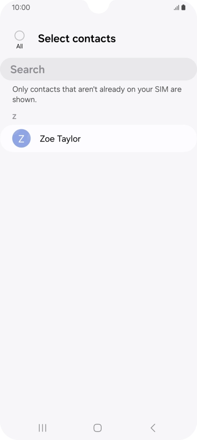 Press the field above 