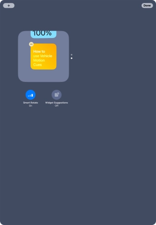 Press Smart Rotate to turn the function on or off.
