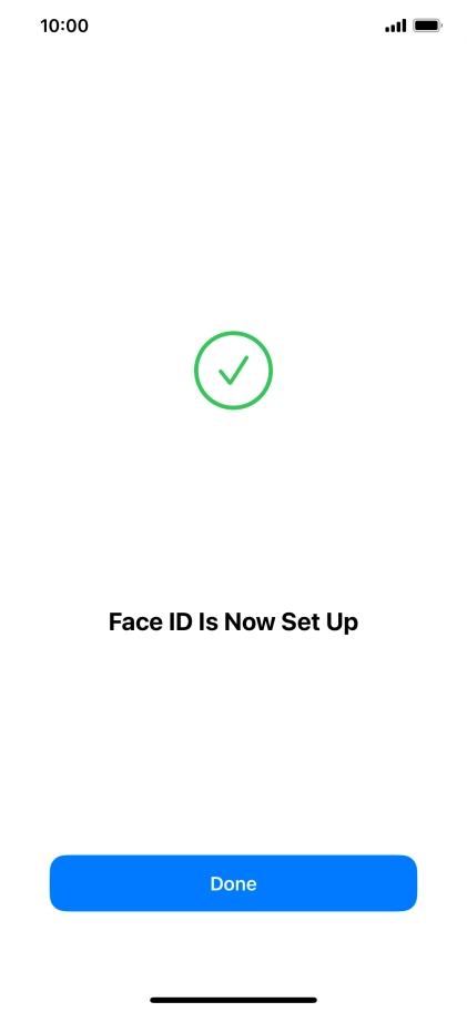 Press Done. If you haven't previously selected a phone lock code, key in a code of your own choice twice. Press Done. If you haven't previously selected a phone lock code, key in a code of your own choice twice.