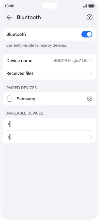 Slide your finger upwards starting from the bottom of the screen to return to the home screen.