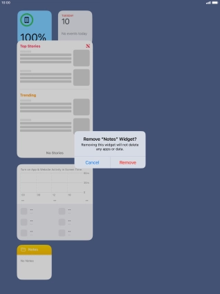 Press Remove. Press Remove.