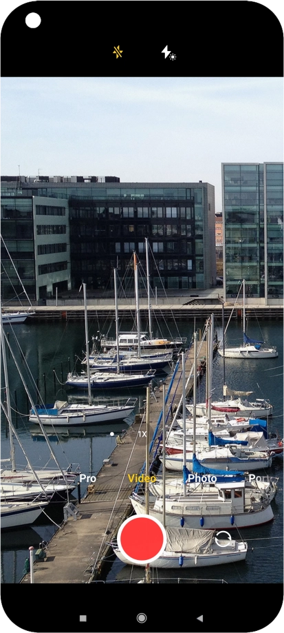 Press the required setting.