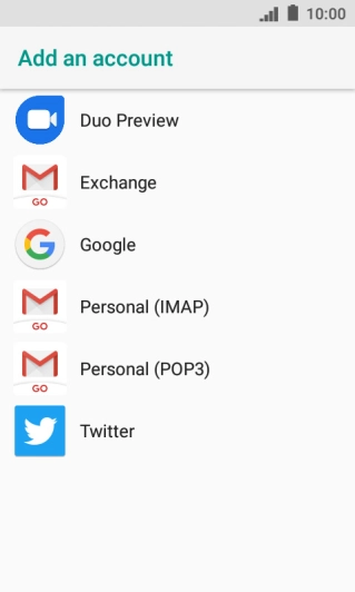 Press Personal (POP3).