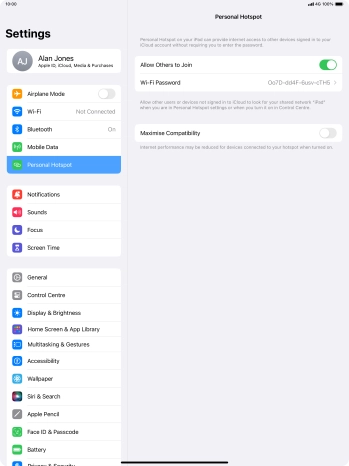 Slide your finger upwards starting from the bottom of the screen to return to the home screen.