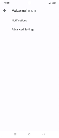 Press Advanced Settings.