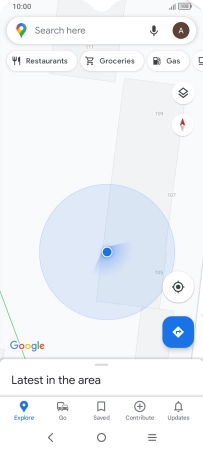 Press the search field and key in the required destination. Press the search field and key in the required destination.