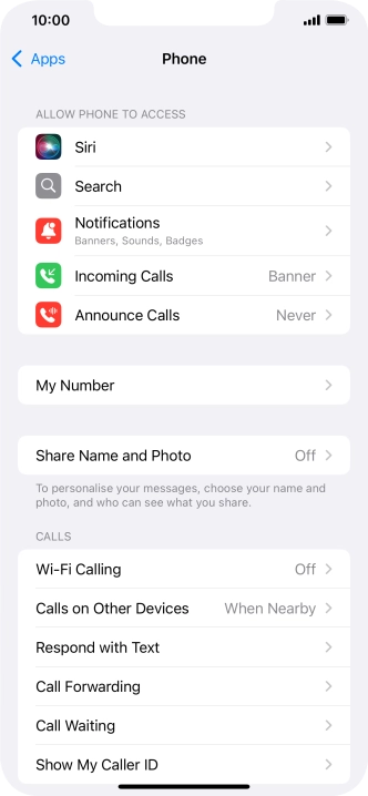 Press Wi-Fi Calling. Press Wi-Fi Calling.