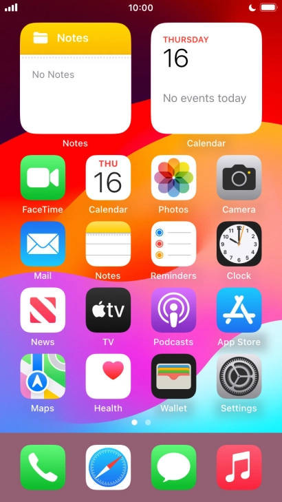 The focus mode icon shows that your phone has been set to a specific focus mode.