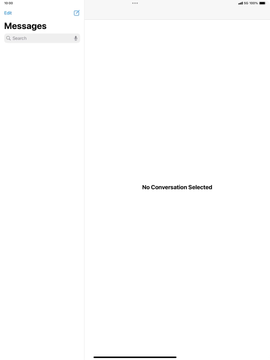 Slide right or left on the screen using four or five fingers to switch between running applications.