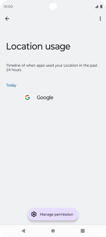 The total app activity for the selected phone function is displayed. The total app activity for the selected phone function is displayed.