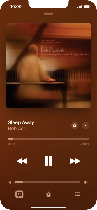 Press arrow right to go to the next audio file. Press arrow right to go to the next audio file.