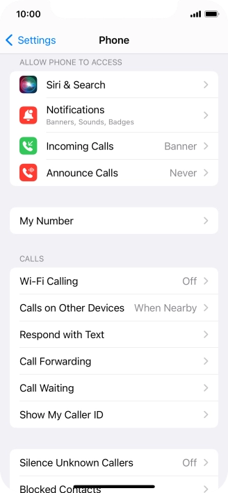 Press Show My Caller ID.