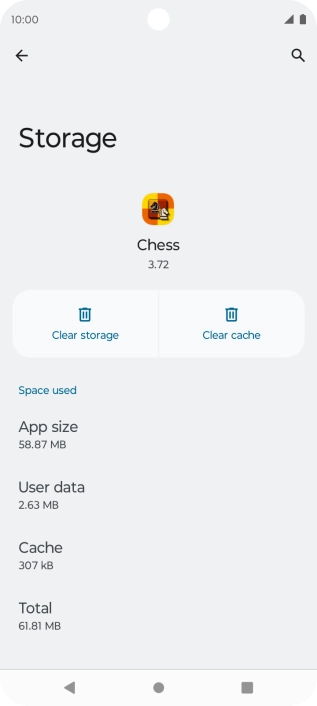 Press Clear cache. Press Clear cache.