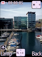 Press the Camera key to stop recording.