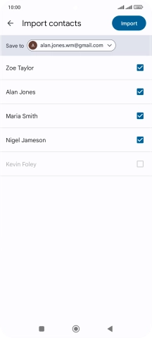 Press the drop down list next to 