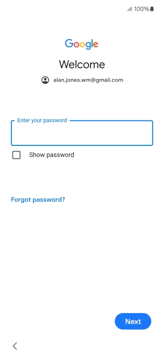 Press the field below Press the field below