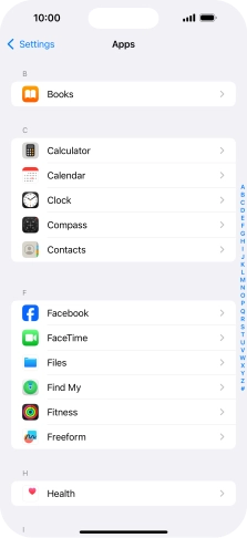 Press FaceTime. Press FaceTime.