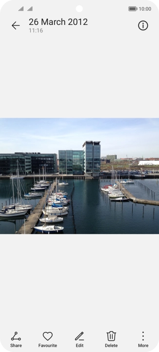 Slide your finger upwards starting from the bottom of the screen to return to the home screen.