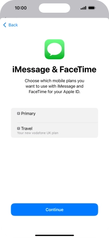 Press the required price plan. Press the required price plan.