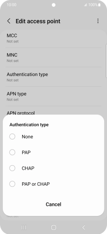 Press None. Press None.