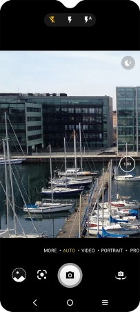 Press the required setting.