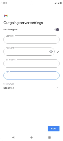 Press the drop down list below 