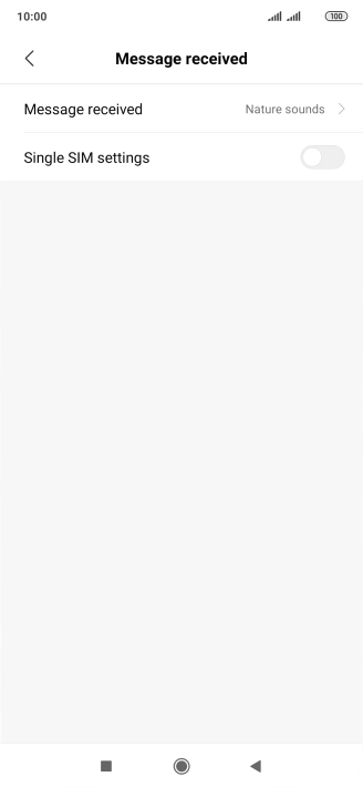 Press Message received.