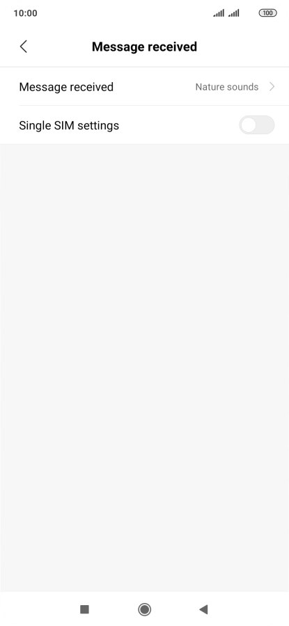Press Message received.