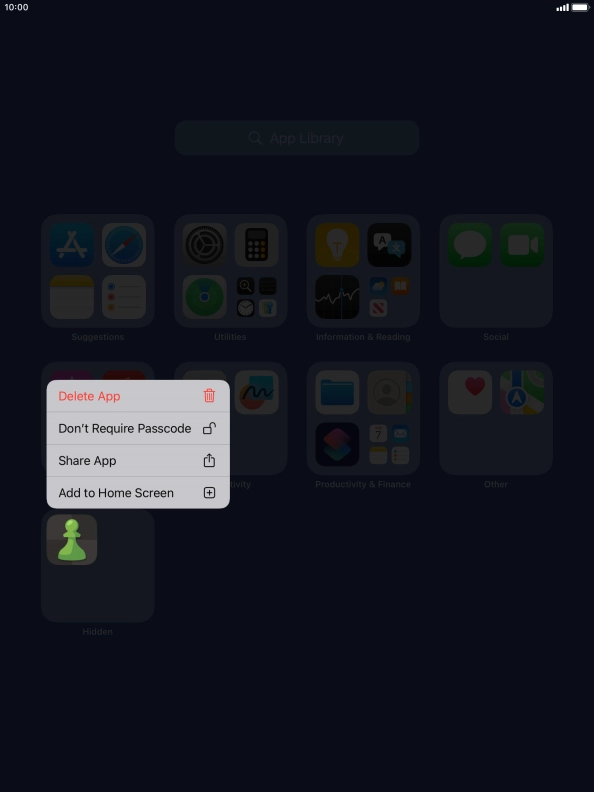 Press Don't Require Passcode.