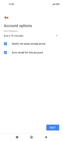 Press the drop down list below 