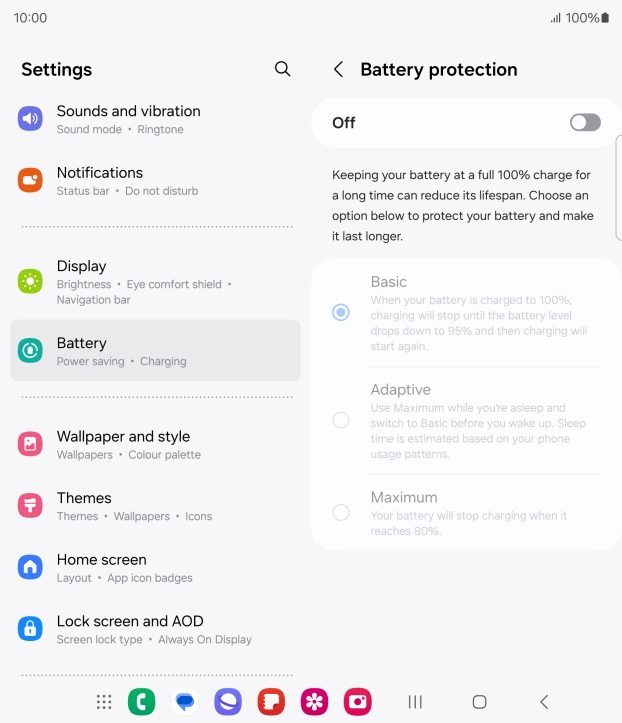 Press the indicator below 