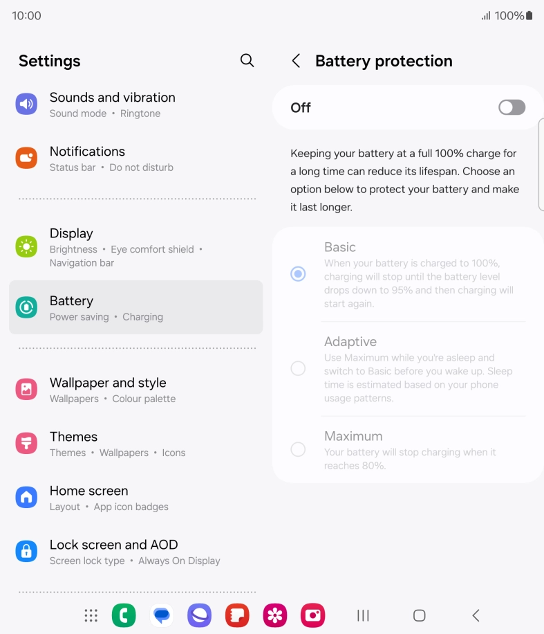 Press the indicator below 