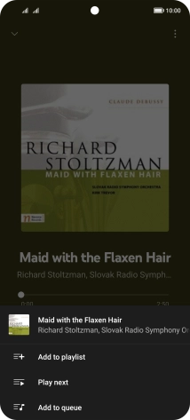 Press Add to playlist.