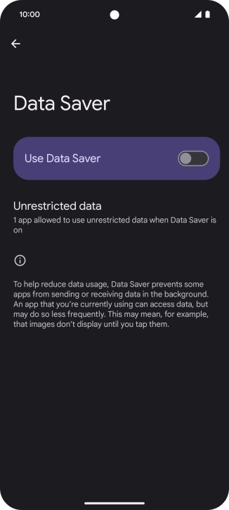 Press the indicator next to Press the indicator next to
