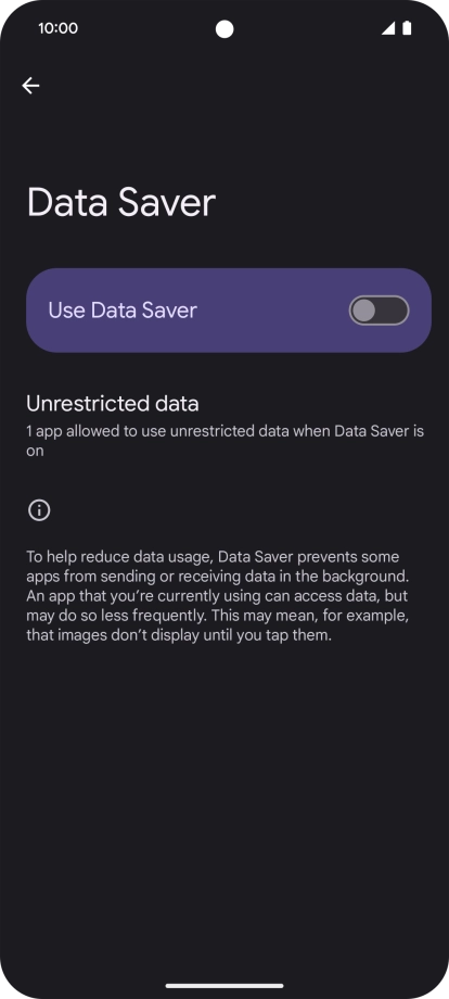 Press the indicator next to Press the indicator next to