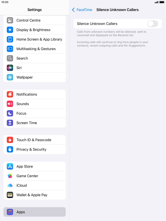 Press the indicator next to Press the indicator next to