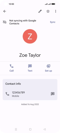 Press the required number.