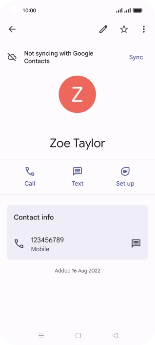 Press the required number.