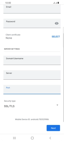 Press the drop down list below Press the drop down list below