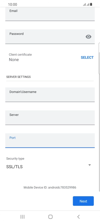 Press the drop down list below Press the drop down list below