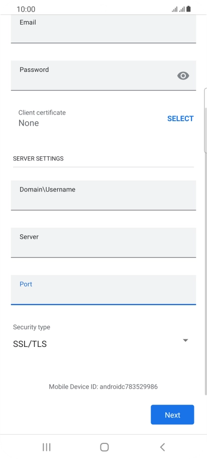 Press the drop down list below Press the drop down list below